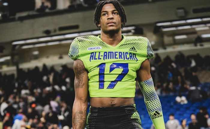 Alabama wide receiver signee, Isaiah Bond.